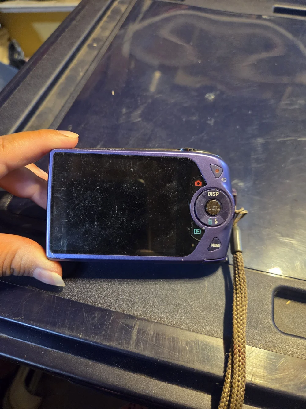 Casio Exilim Purple Compact Digital Camera - 14.1MP